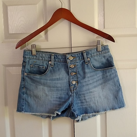 Mossimo Supply Co. Pants - Mossimo Hi rise button fly jeans shorts size 8